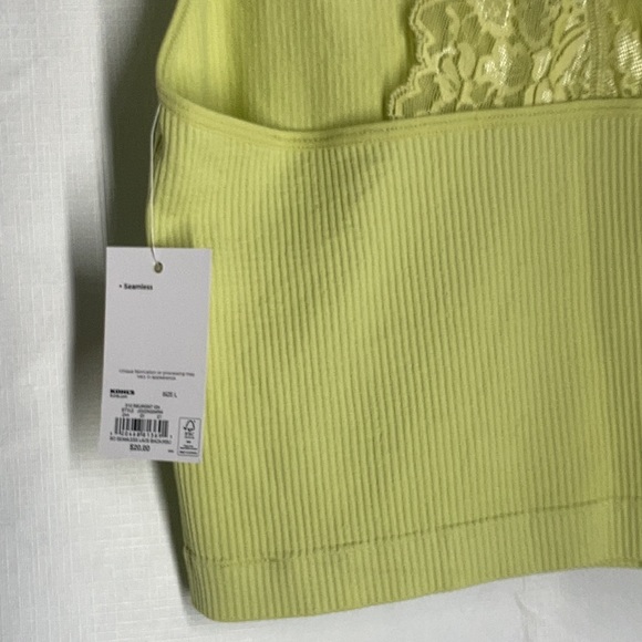 3/$15 So seamless lace back ribbed top casual summer boho stretch party XL jr - Picture 10 of 17